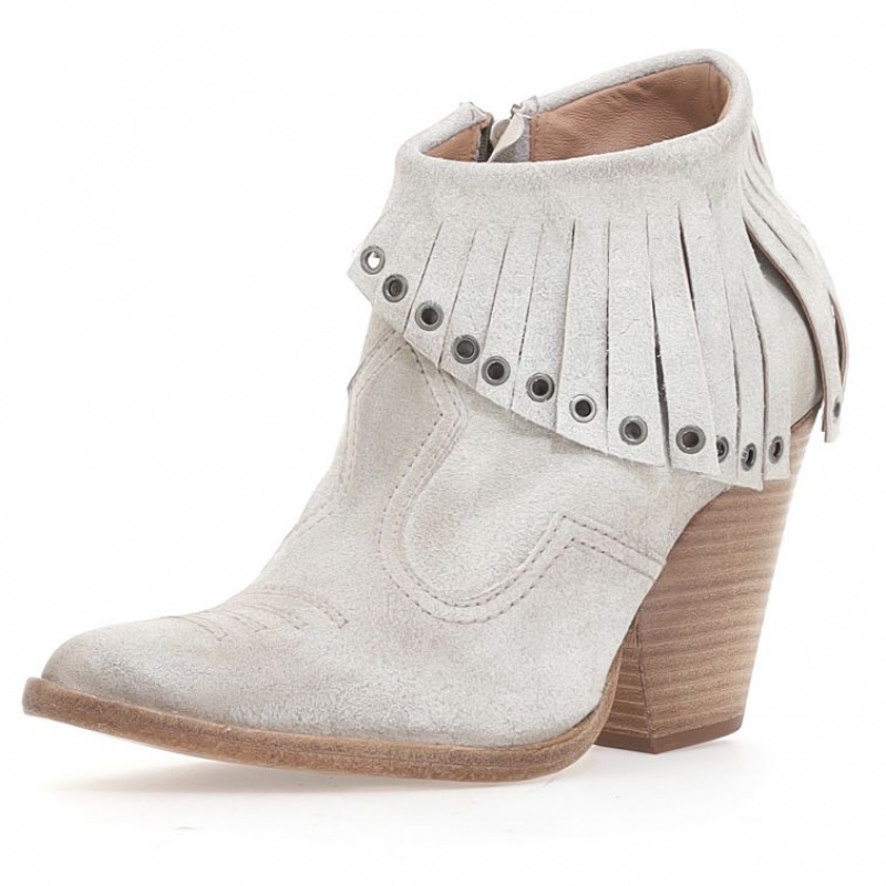 A.S.98 Brigit Ankle boots Dames Beige | BE-DXJICZ509