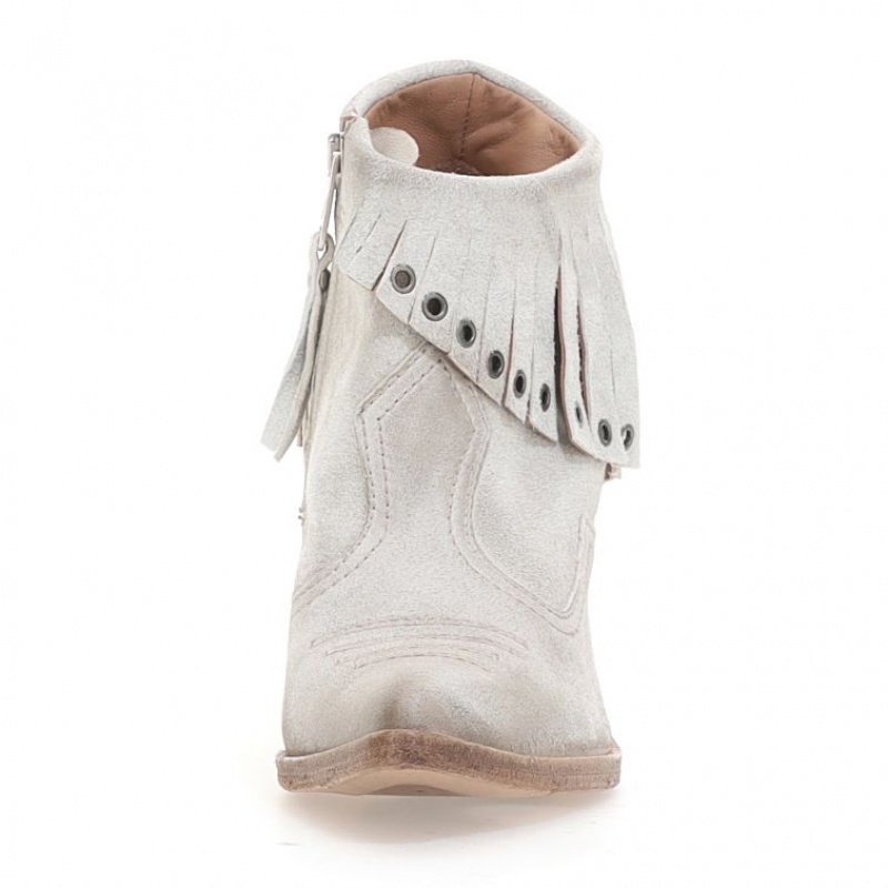 A.S.98 Brigit Ankle boots Dames Beige | BE-DXJICZ509