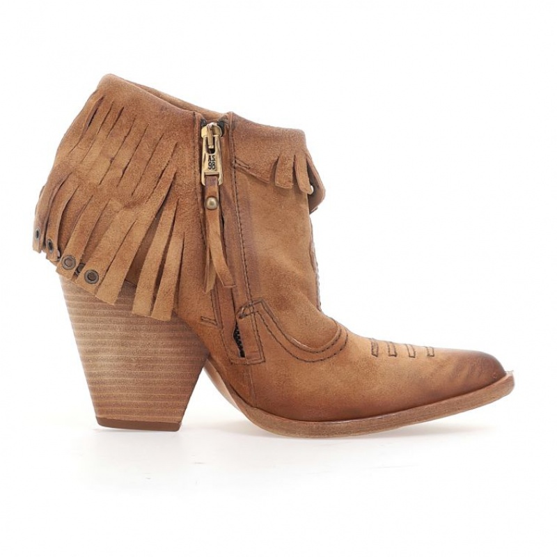 A.S.98 Brigit Ankle boots Dames Geel | BE-SWFVIK638