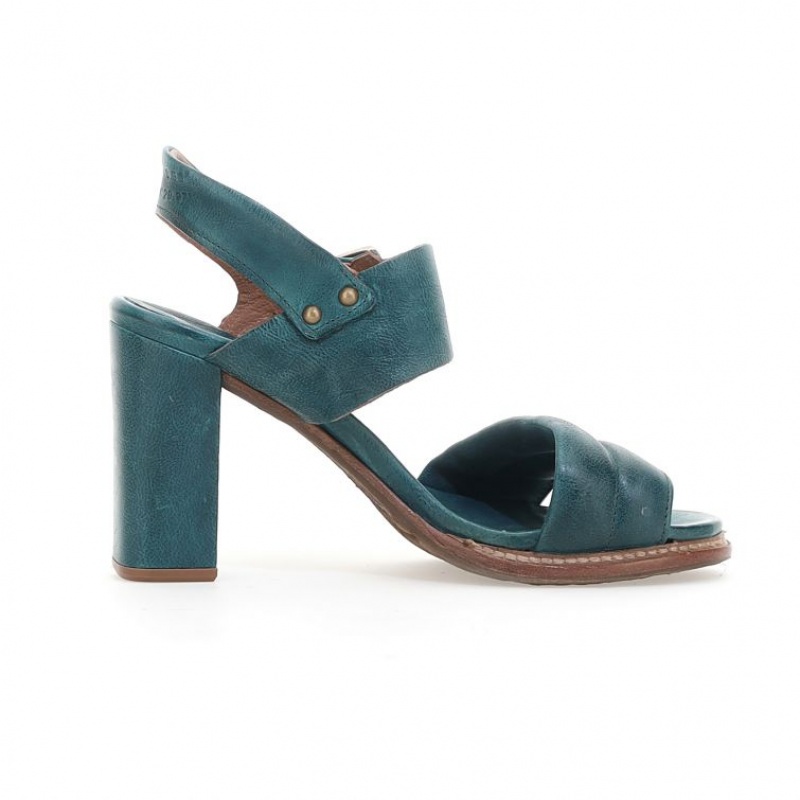 A.S.98 Brittany Sandalen Dames Groen | BE-XDVWUZ586