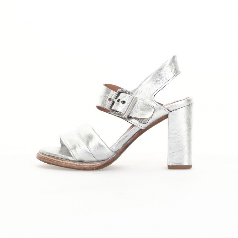 A.S.98 Brittany Sandalen Dames Zilver | BE-XJRCHZ296