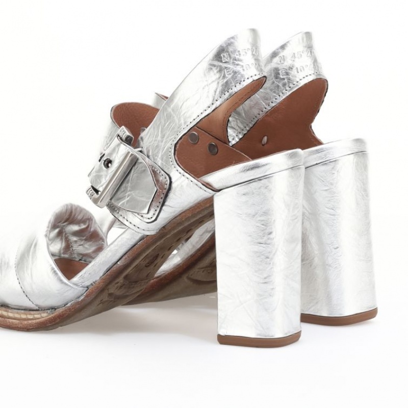 A.S.98 Brittany Sandalen Dames Zilver | BE-XJRCHZ296