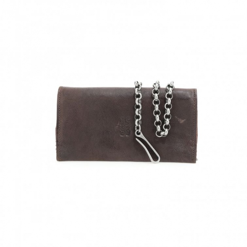 A.S.98 Brock Portefeuille Unisex Chocola | BE-ZNEMGP089