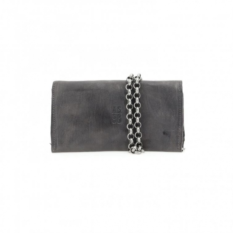 A.S.98 Brock Portefeuille Unisex Grijs | BE-DRXECU762