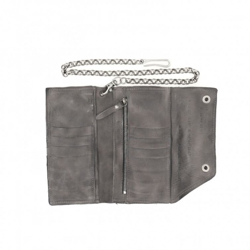 A.S.98 Brock Portefeuille Unisex Grijs | BE-DRXECU762