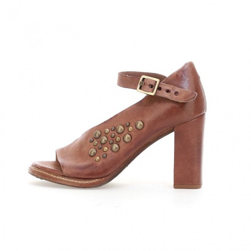 A.S.98 Brooke Sandalen Dames Khaki | BE-RSDGVN105