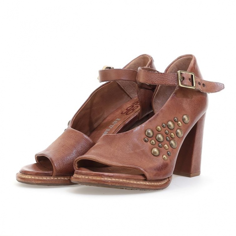 A.S.98 Brooke Sandalen Dames Khaki | BE-RSDGVN105