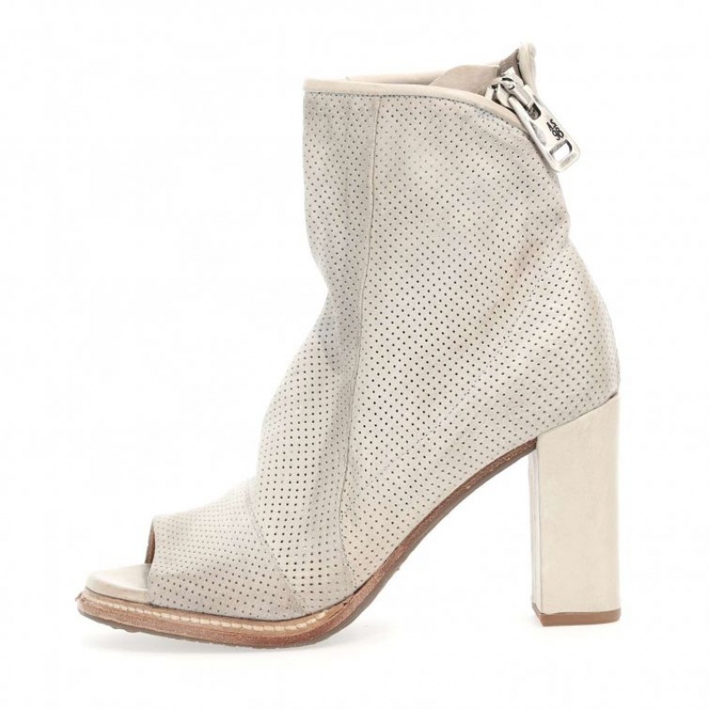 A.S.98 Brucie Ankle boots Dames Beige | BE-WACMJK032