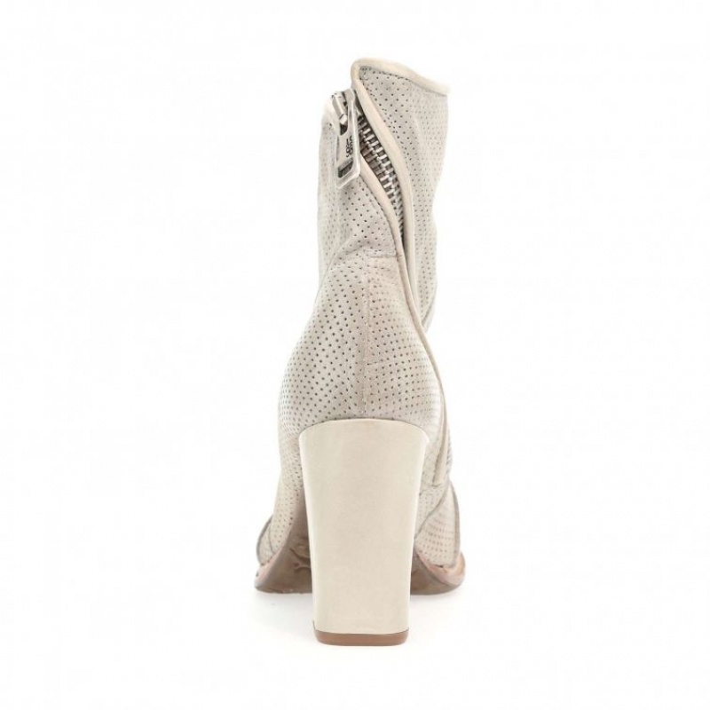 A.S.98 Brucie Ankle boots Dames Beige | BE-WACMJK032