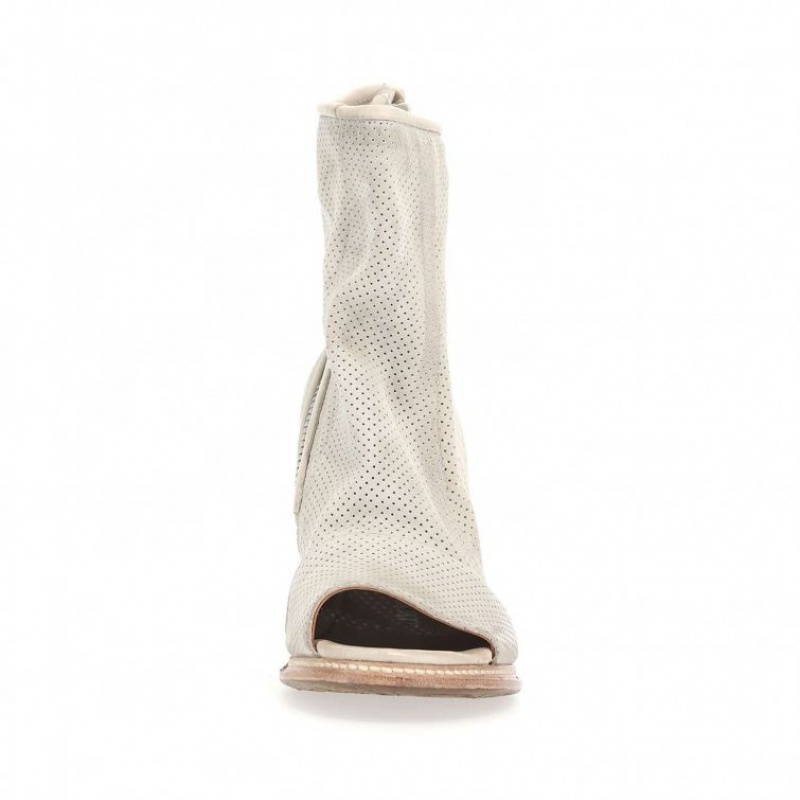 A.S.98 Brucie Ankle boots Dames Beige | BE-WACMJK032