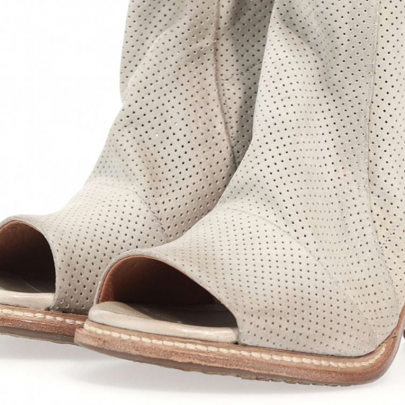 A.S.98 Brucie Ankle boots Dames Beige | BE-WACMJK032