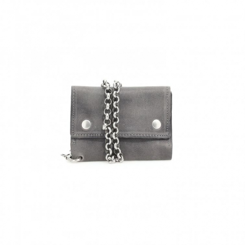 A.S.98 Buck Portefeuille Unisex Grijs | BE-ZUXLPT109