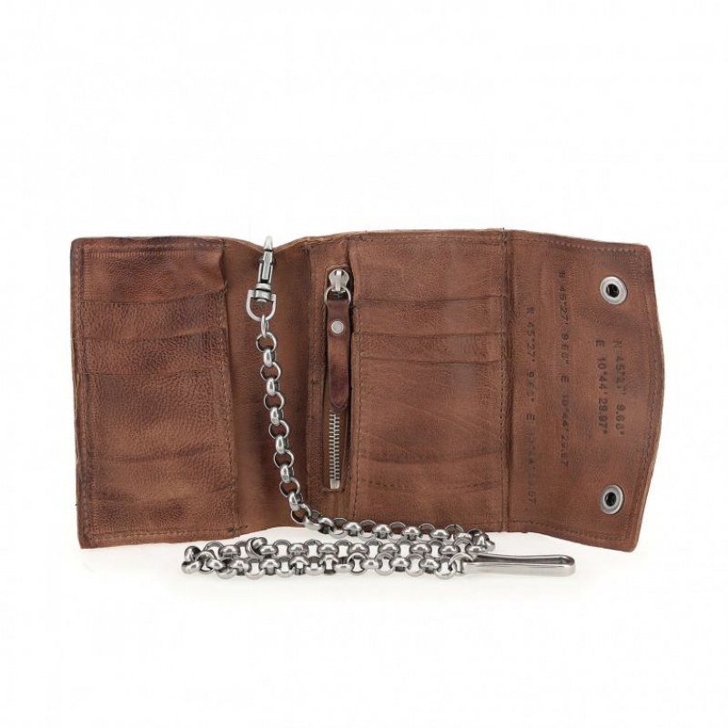 A.S.98 Buck Portefeuille Unisex Khaki | BE-OMRPJW089