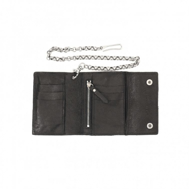 A.S.98 Buck Portefeuille Unisex Zwart | BE-XOTIPE582