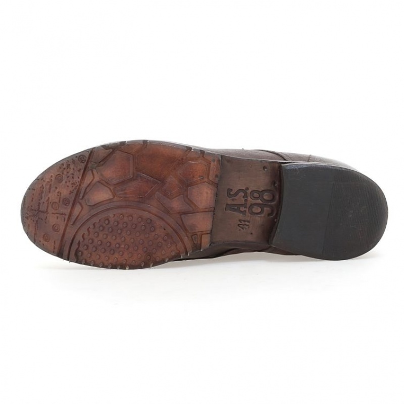 A.S.98 Chad Ankle boots Heren Chocola | BE-MLTDXB810