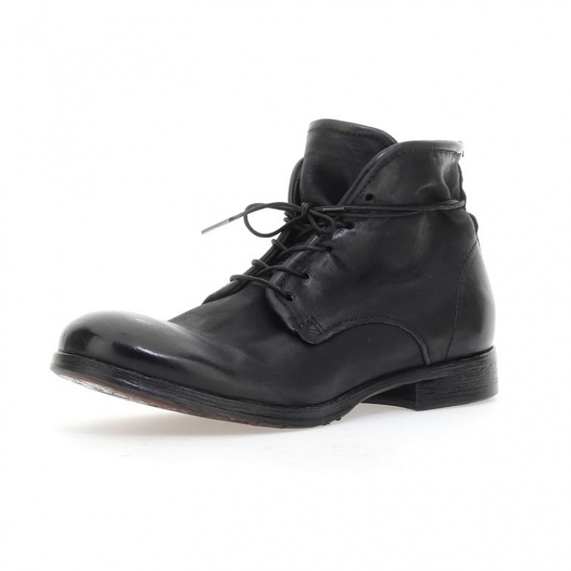 A.S.98 Chad Ankle boots Heren Zwart | BE-ETHIXA187