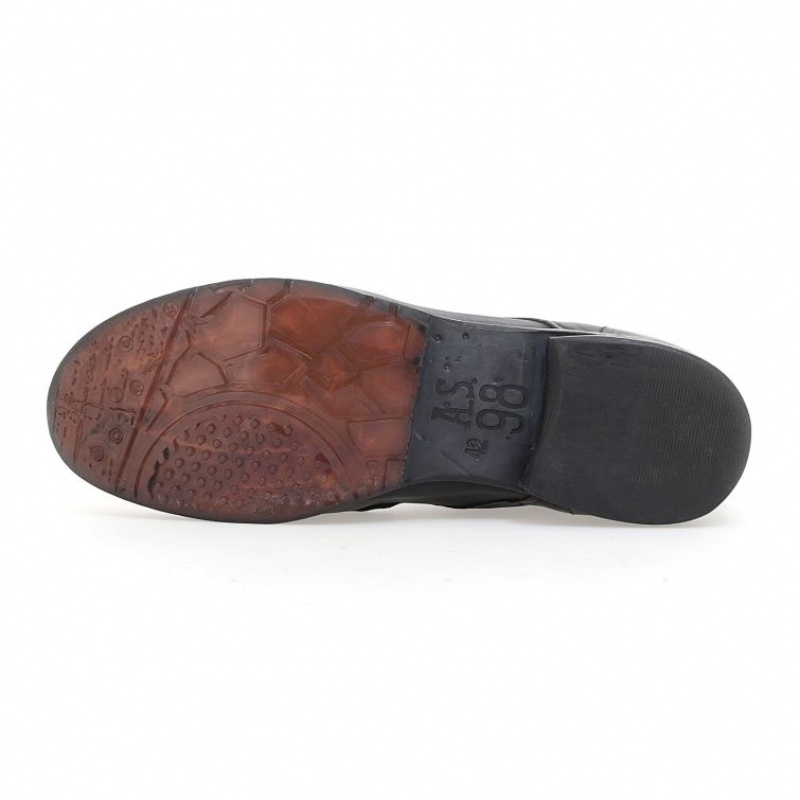A.S.98 Chad Ankle boots Heren Zwart | BE-ETHIXA187