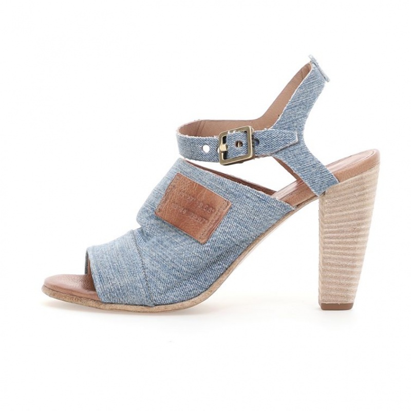 A.S.98 Clarise Sandalen Dames Blauw | BE-CEYPNH135