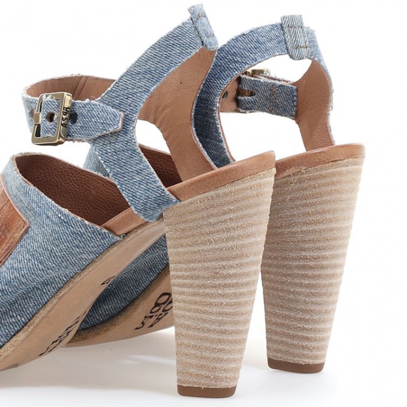A.S.98 Clarise Sandalen Dames Blauw | BE-CEYPNH135