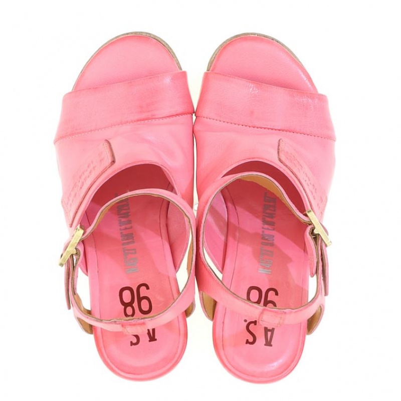 A.S.98 Clarise Sandalen Dames Roze | BE-CLWUBT642
