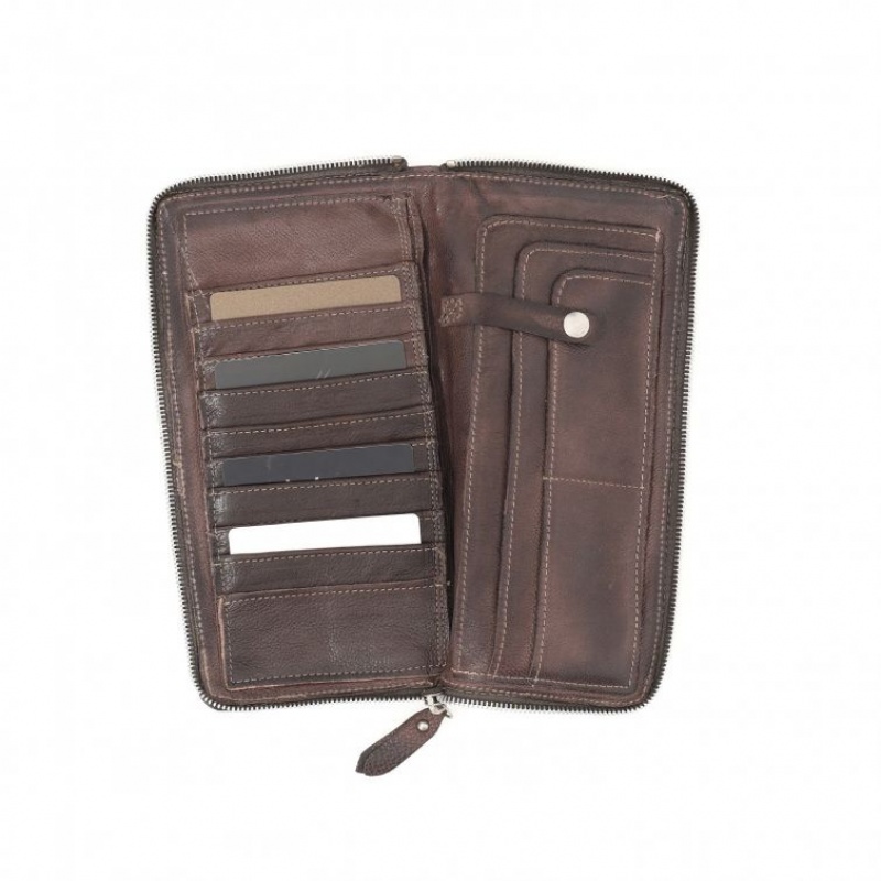 A.S.98 Clark Portefeuille Unisex Chocola | BE-YSMRGH301