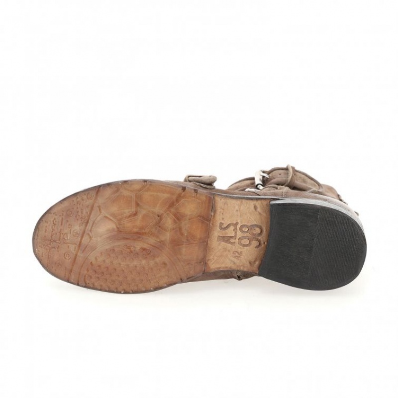 A.S.98 Clash 401202 Ankle boots Heren Bruin | BE-LIZNAG294
