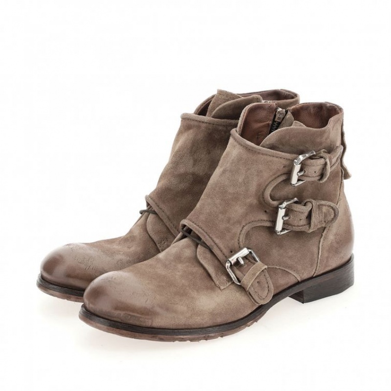 A.S.98 Clash 401202 Ankle boots Heren Bruin | BE-LIZNAG294