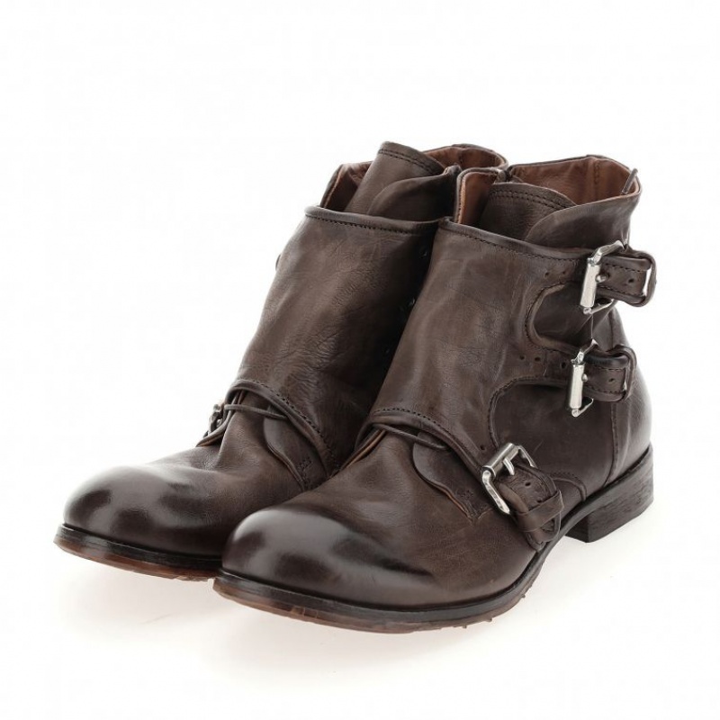 A.S.98 Clash 401202 Ankle boots Heren Chocola | BE-OVJQTI012