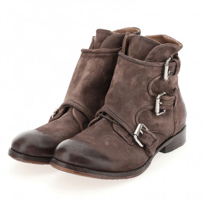 A.S.98 Clash 401202 Ankle boots Heren Chocola | BE-BACMPU463