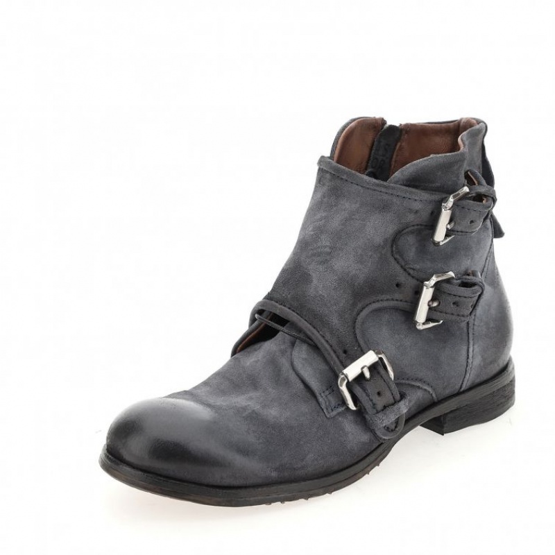 A.S.98 Clash 401202 Ankle boots Heren Donkerblauw | BE-YPXINZ294
