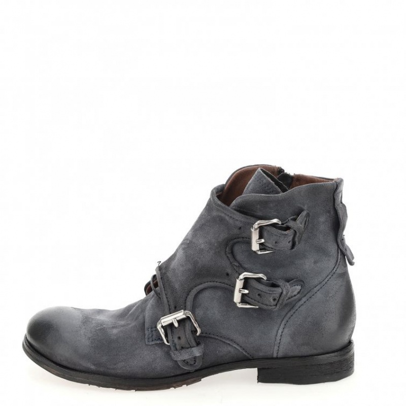 A.S.98 Clash 401202 Ankle boots Heren Donkerblauw | BE-YPXINZ294