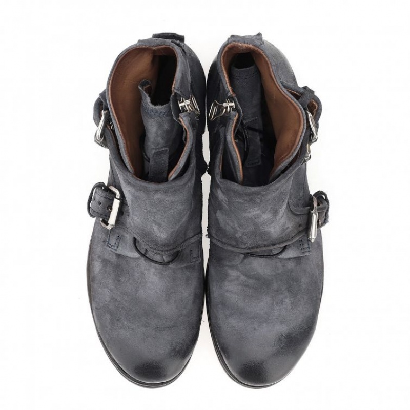 A.S.98 Clash 401202 Ankle boots Heren Donkerblauw | BE-YPXINZ294