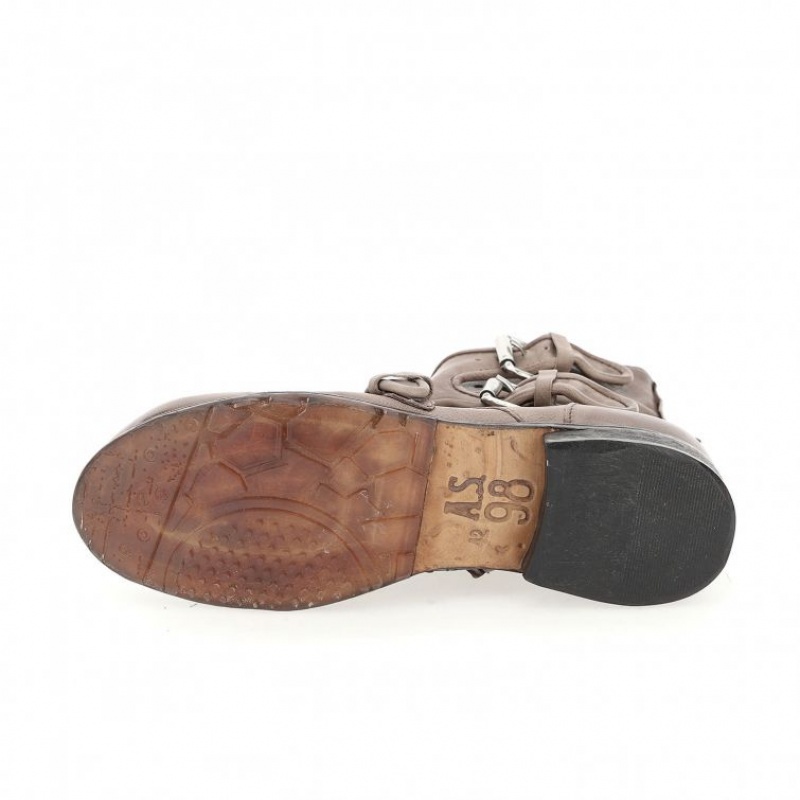 A.S.98 Clash 401202 Ankle boots Heren Grijs | BE-DMRWNB284