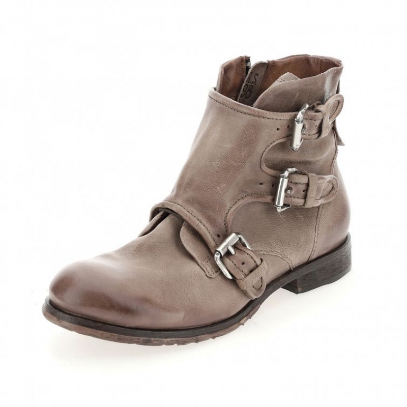 A.S.98 Clash 401202 Ankle boots Heren Grijs | BE-DMRWNB284