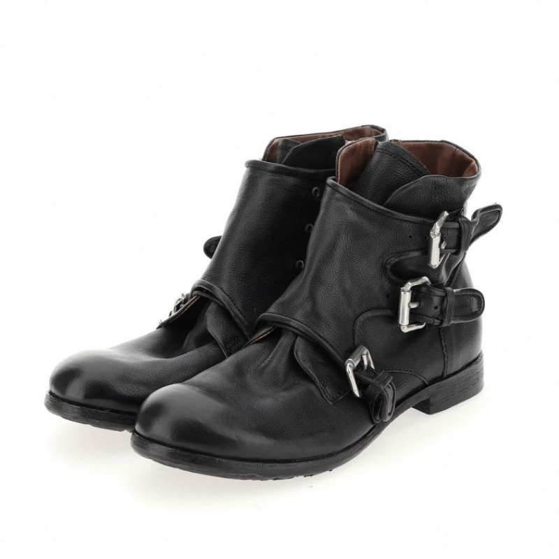 A.S.98 Clash 401202 Ankle boots Heren Zwart | BE-YEAIQP014