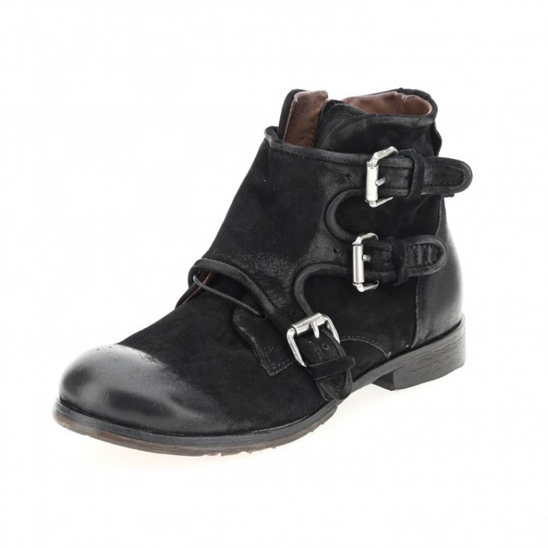 A.S.98 Clash 401202 Ankle boots Heren Zwart | BE-NZVYWE579