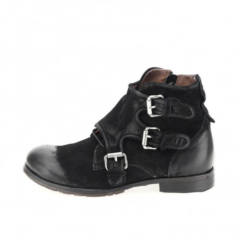 A.S.98 Clash 401202 Ankle boots Heren Zwart | BE-NZVYWE579