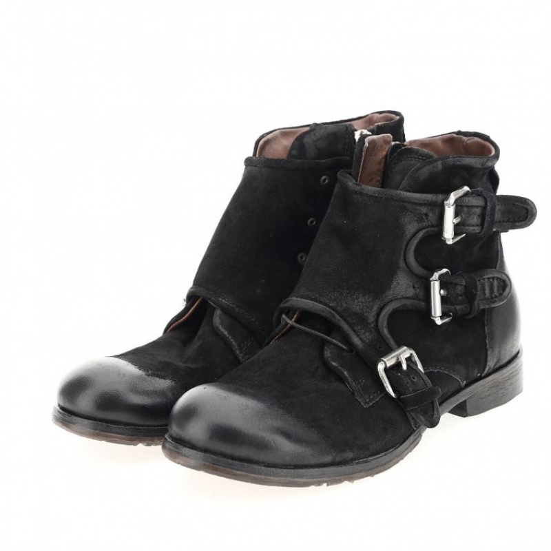 A.S.98 Clash 401202 Ankle boots Heren Zwart | BE-NZVYWE579