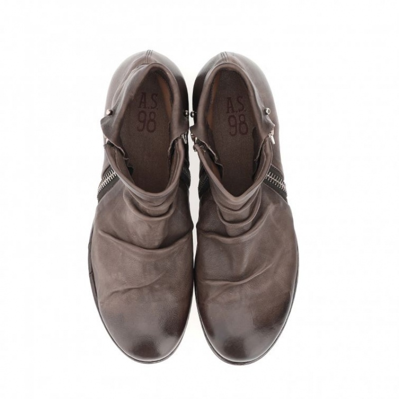 A.S.98 Clash 401216 Ankle boots Heren Chocola | BE-XMFWHN209