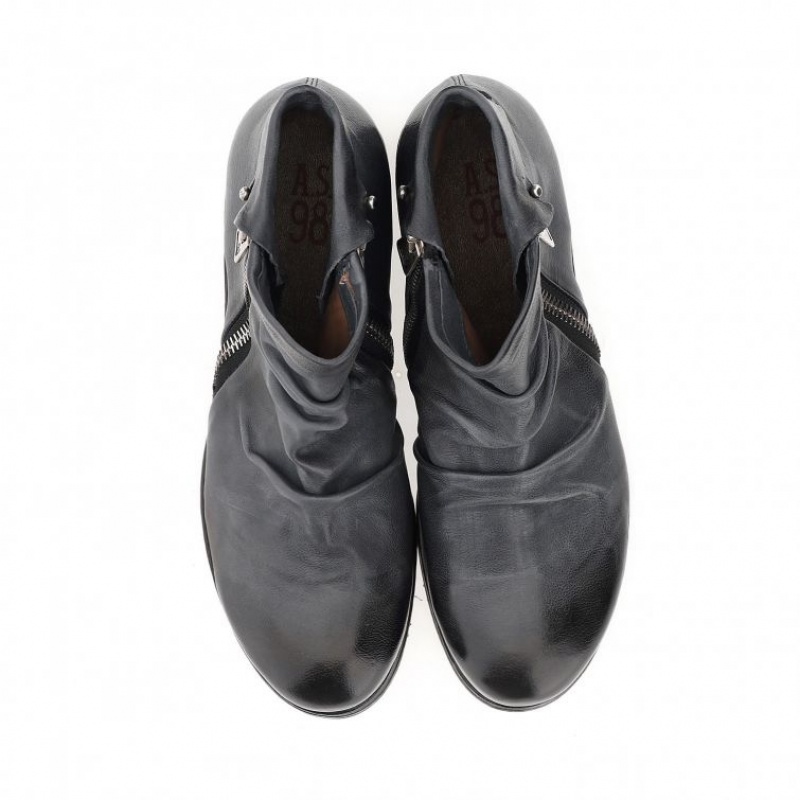 A.S.98 Clash 401216 Ankle boots Heren Donkerblauw | BE-VADTEN052