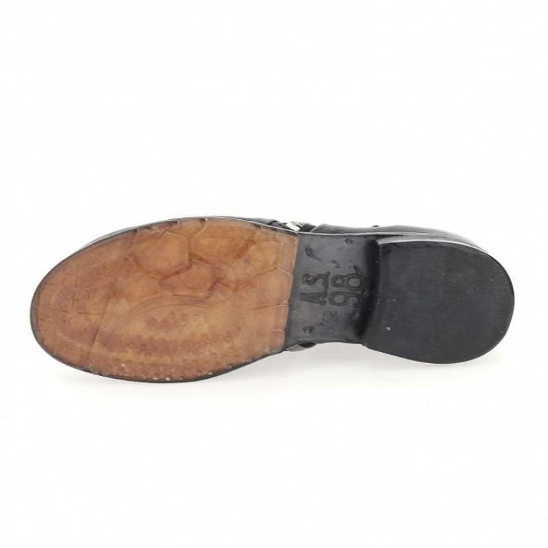 A.S.98 Clash 401216 Ankle boots Heren Zwart | BE-BSAEXY410