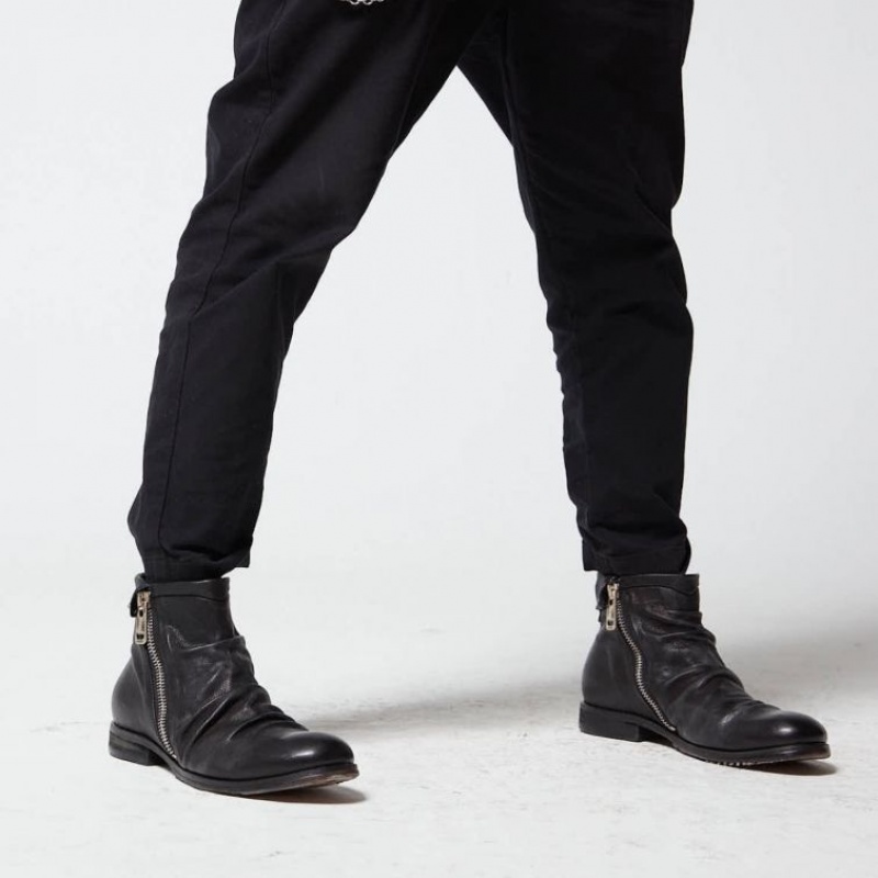 A.S.98 Clash 401216 Ankle boots Heren Zwart | BE-BSAEXY410