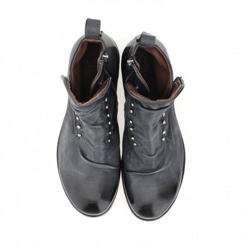 A.S.98 Clash 401231 Ankle boots Heren Donkerblauw | BE-LNZOHE452
