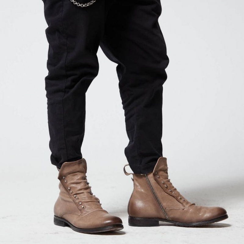 A.S.98 Clash 401231 Ankle boots Heren Grijs | BE-UMPFED957