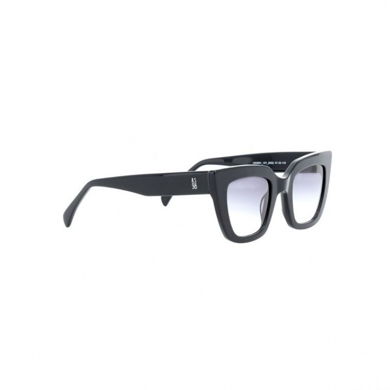 A.S.98 Cliff Zonnebril Dames Zwart | BE-KXJGZM951