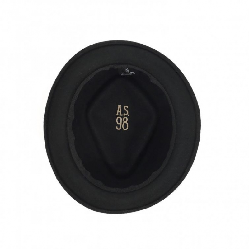 A.S.98 Clive hats Heren Zwart | BE-KWIVQT459