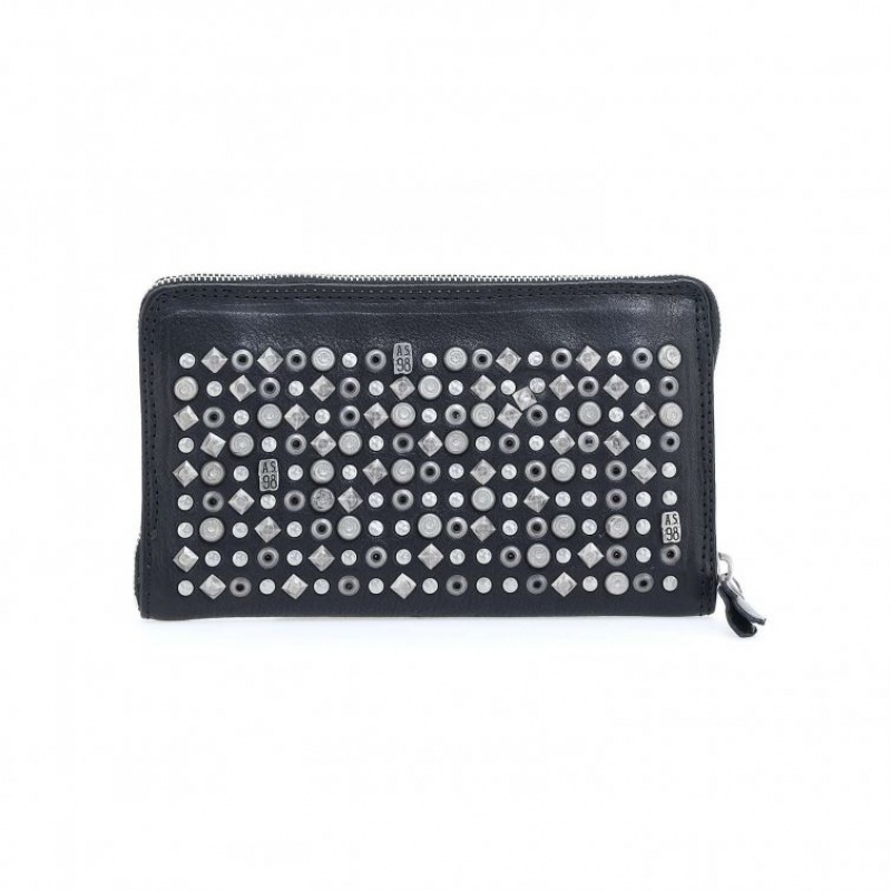A.S.98 Ed Portefeuille Unisex Zwart | BE-RBEYCA485