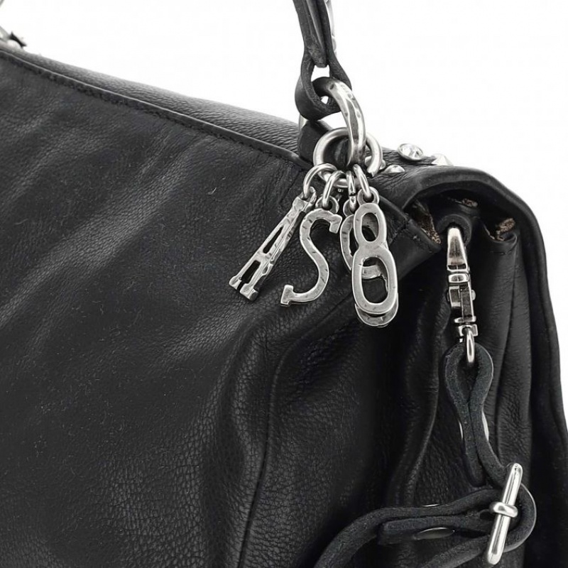 A.S.98 Gage Tassen Dames Zwart | BE-DMYNHJ761