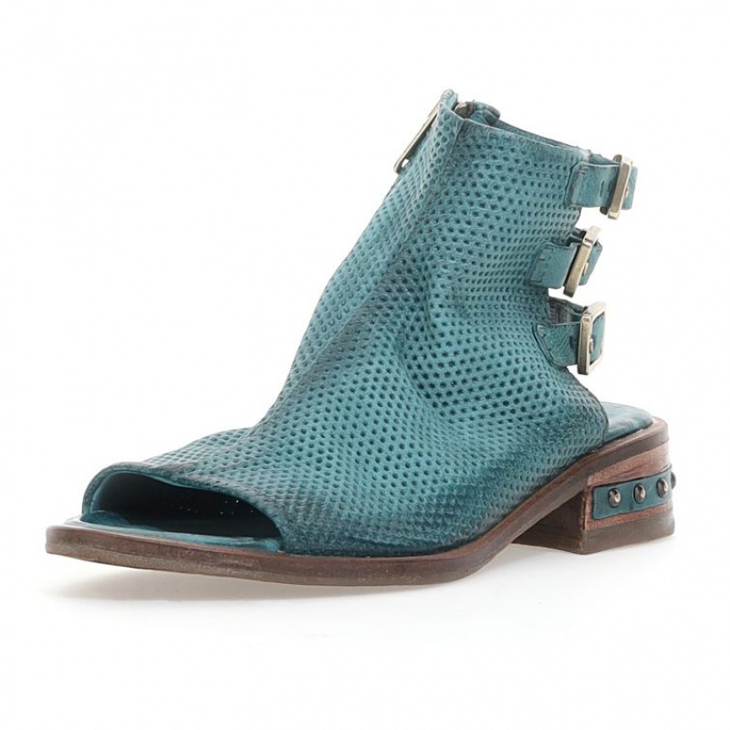A.S.98 Gomer Sandalen Dames Groen | BE-ZDFUMQ597