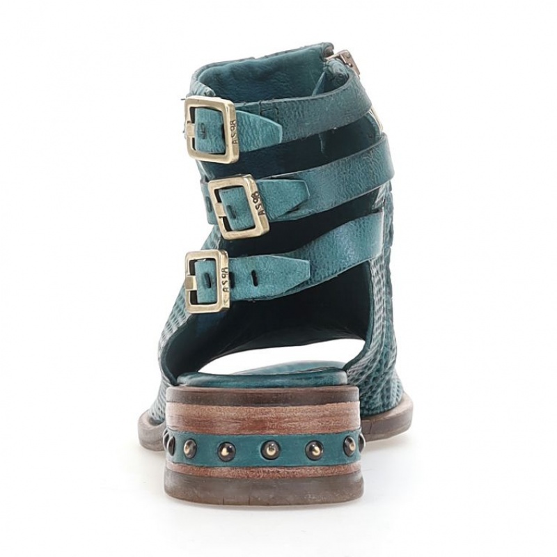 A.S.98 Gomer Sandalen Dames Groen | BE-ZDFUMQ597